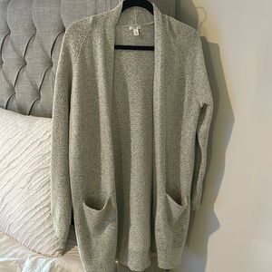 BP Grey Cardigan Sweater
